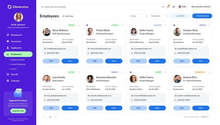 Human Resource Management Software — UniPOS software