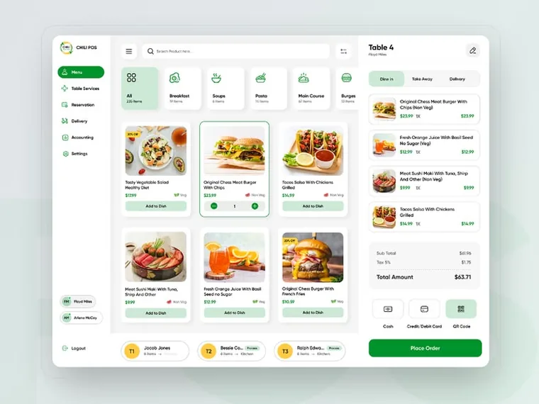 POS Systems — UniPOS software